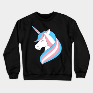 Trans Unicorn Crewneck Sweatshirt